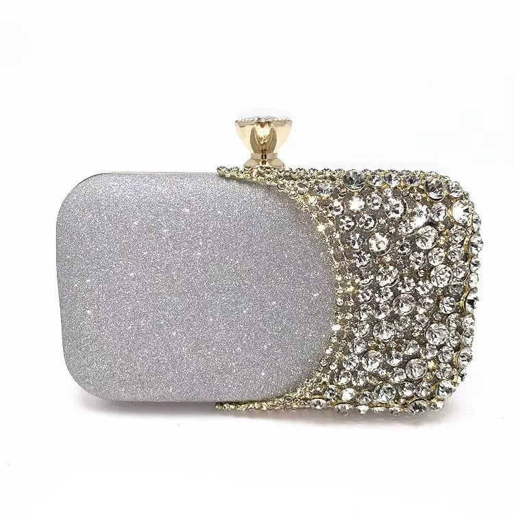 Exquisite Diamond-Adorned Clutch Happy Phoenix