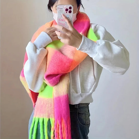 Luxury Thick Warm Pashmina Neckerchief Happy Phoenix