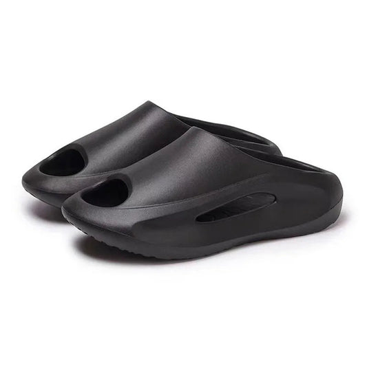 Simple Solid Color Beach Slippers Happy Phoenix