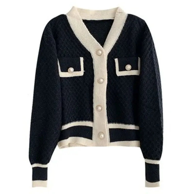 Loose Long-sleeved Knit Sweater Happy Phoenix