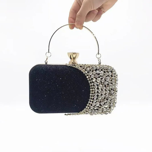 Exquisite Diamond-Adorned Clutch Happy Phoenix