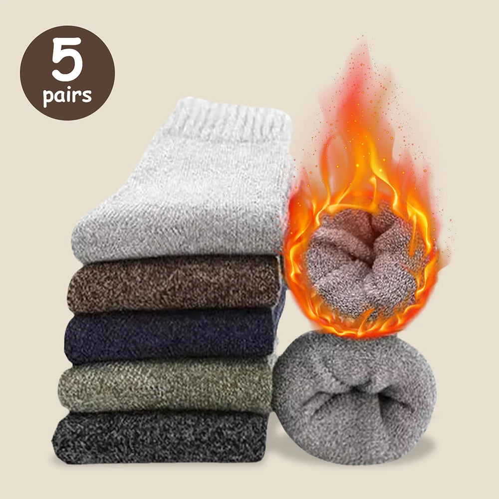 Winter Warm Anti-Cold Thick Socks Happy Phoenix