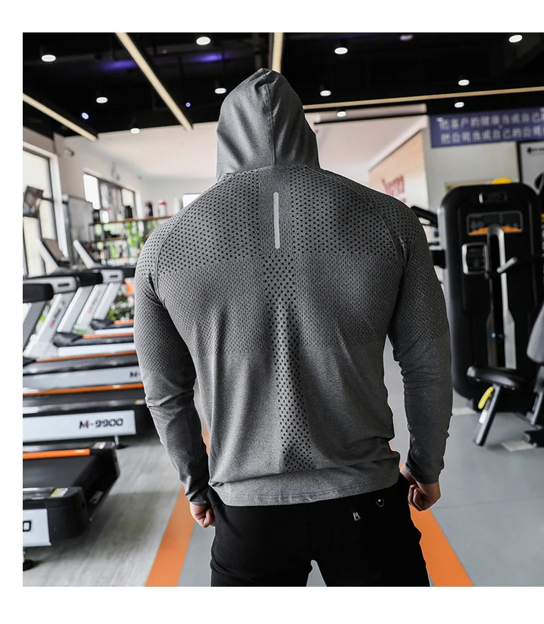 Outdoor Workout Fitness Gym Hoodie Happy Phoenix