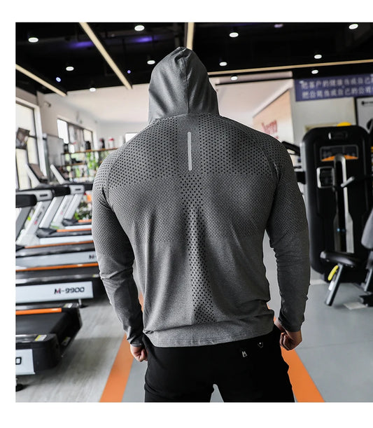 Outdoor Workout Fitness Gym Hoodie Happy Phoenix