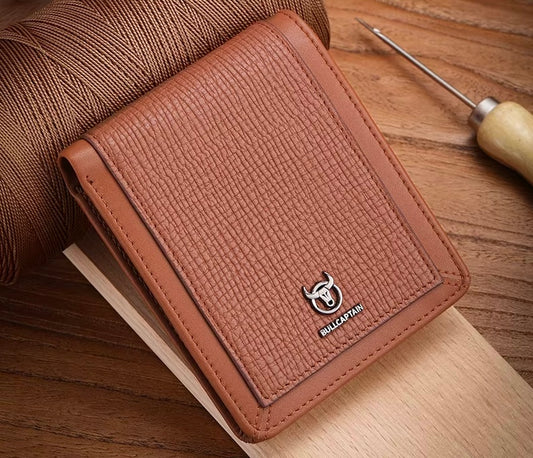 Genuine Leather Wallet with Coin Purse