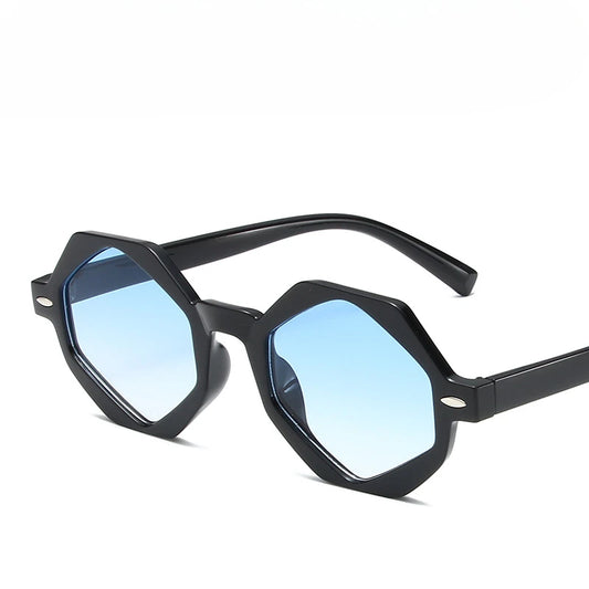 Polygon  Hip Hop Retro Style Sunglasses Happy Phoenix