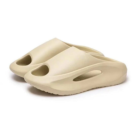 Simple Solid Color Beach Slippers Happy Phoenix