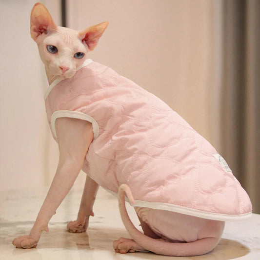 Snuggle Fleece Cat Vest - Perfect for Sphynx Happy Phoenix