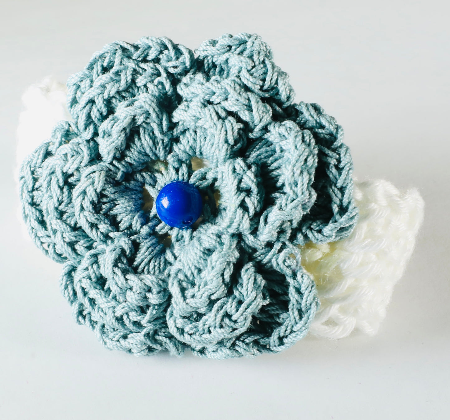 Flower Bracelet White Belt