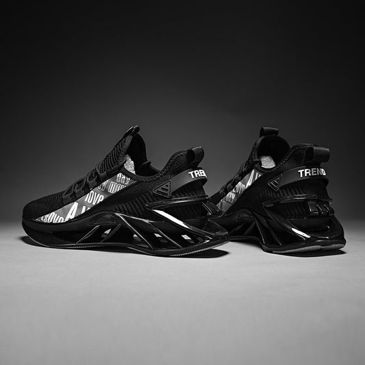 Men's Solid Color Running Shoes Happy Phoenix