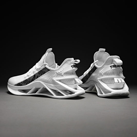 Men's Solid Color Running Shoes Happy Phoenix