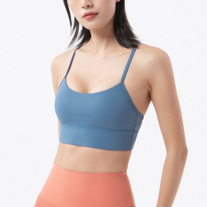 New Sexy Breathable Yoga Sports Bra Tops Happy Phoenix