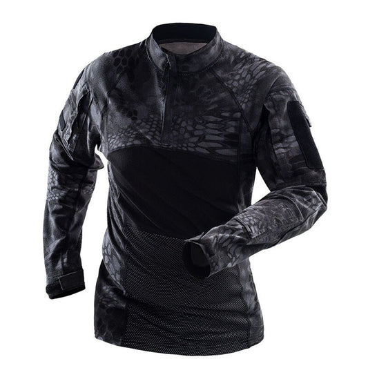 Airsoft Uniform Multicam Camouflage Military Gym Long Sleeve Tshirt Happy Phoenix