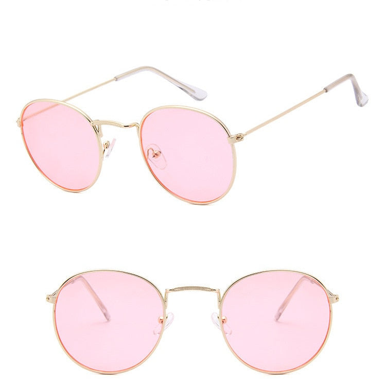 Retro Round Vintage Sunglasses Happy Phoenix