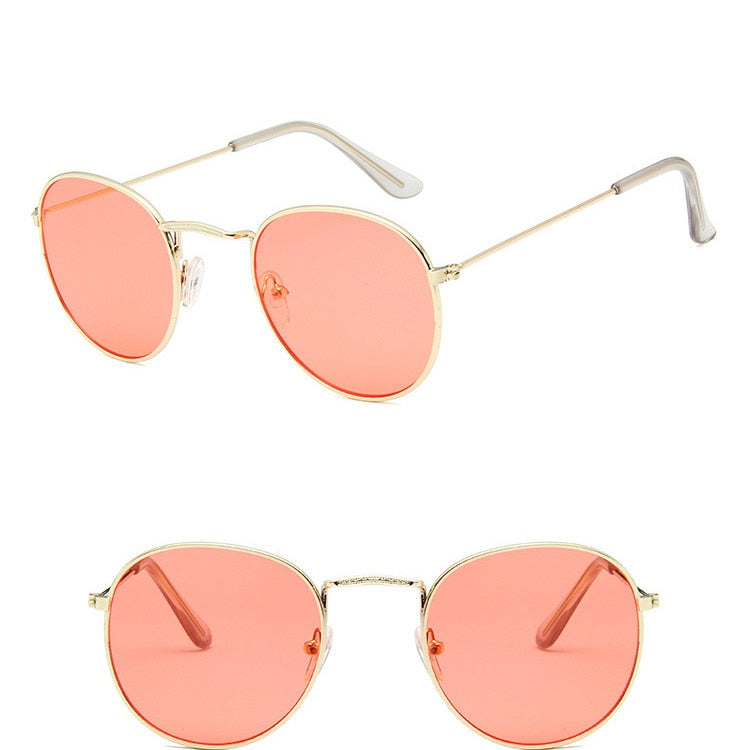 Retro Round Vintage Sunglasses Happy Phoenix