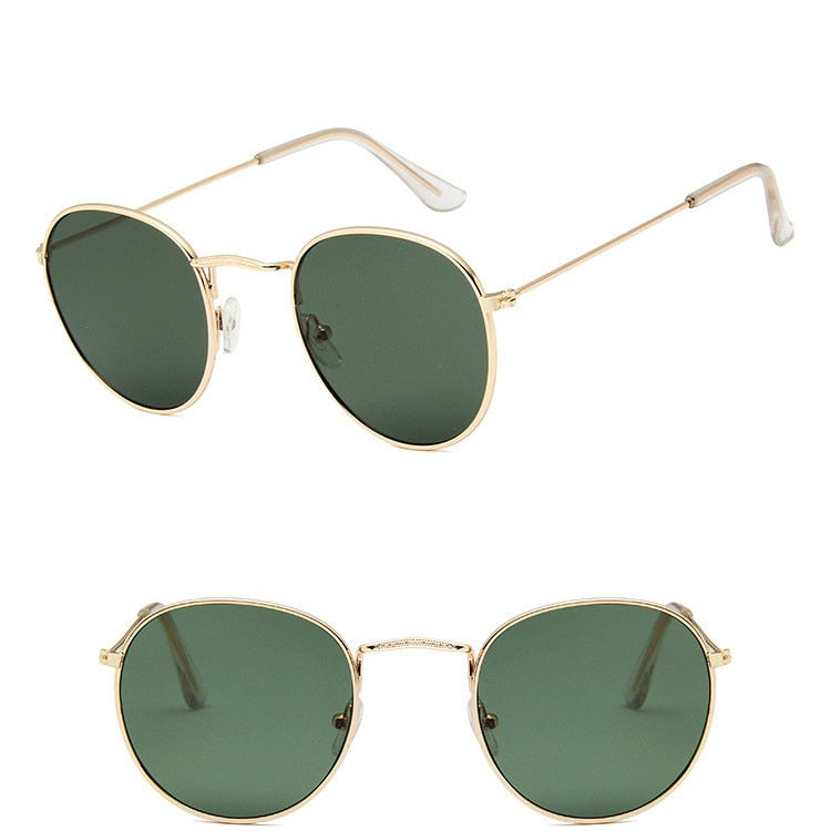 Retro Round Vintage Sunglasses Happy Phoenix