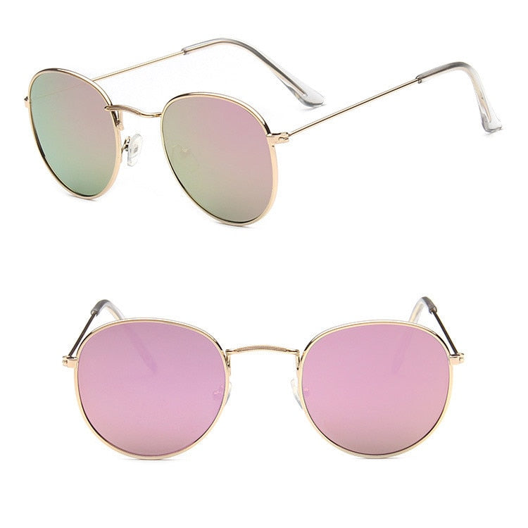 Retro Round Vintage Sunglasses Happy Phoenix