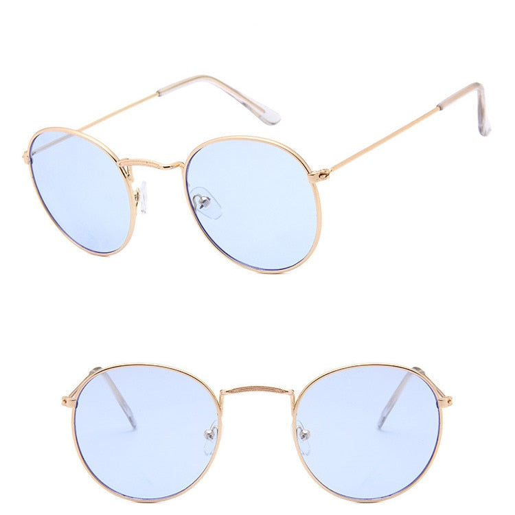Retro Round Vintage Sunglasses Happy Phoenix