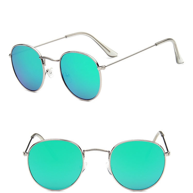 Retro Round Vintage Sunglasses Happy Phoenix
