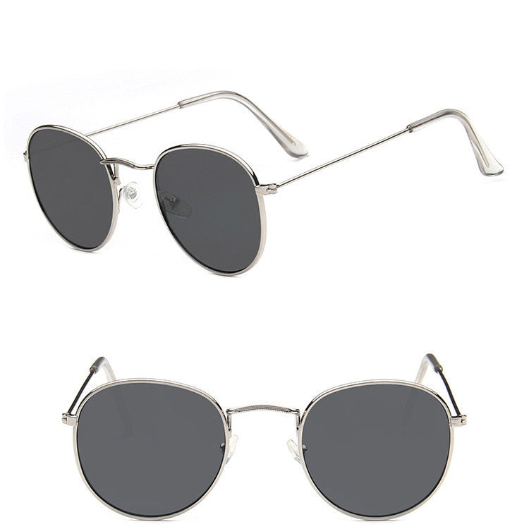 Retro Round Vintage Sunglasses Happy Phoenix