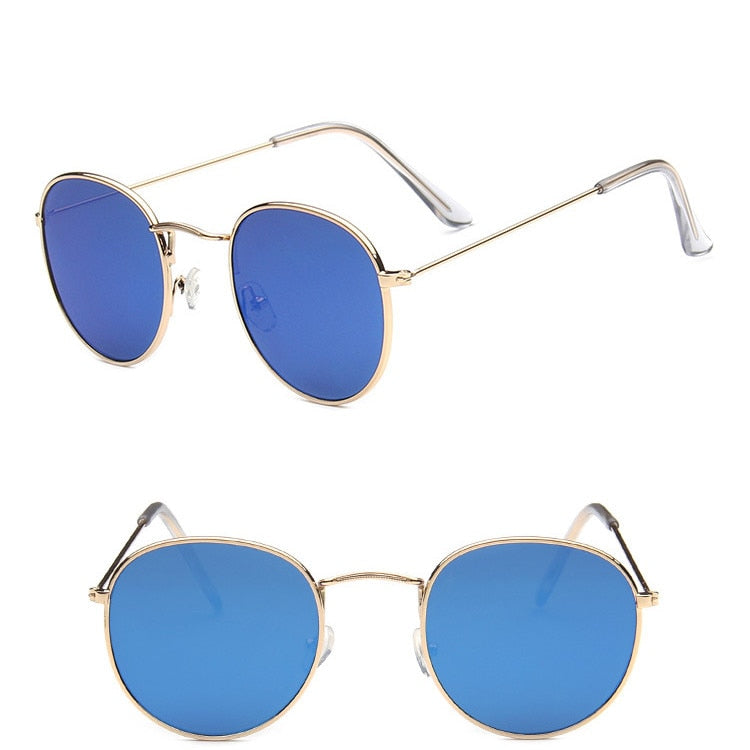 Retro Round Vintage Sunglasses Happy Phoenix