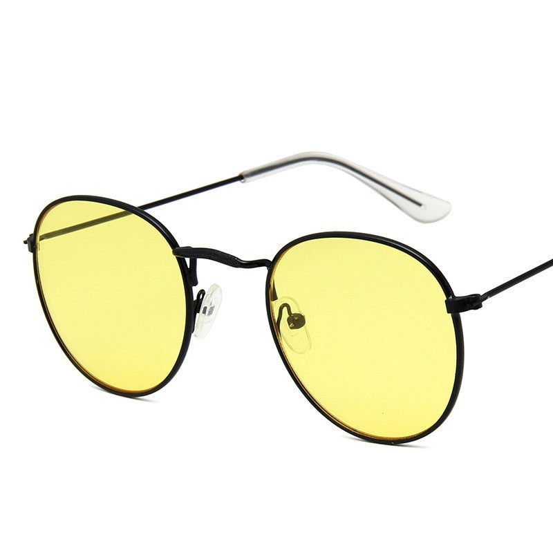 Retro Round Vintage Sunglasses Happy Phoenix