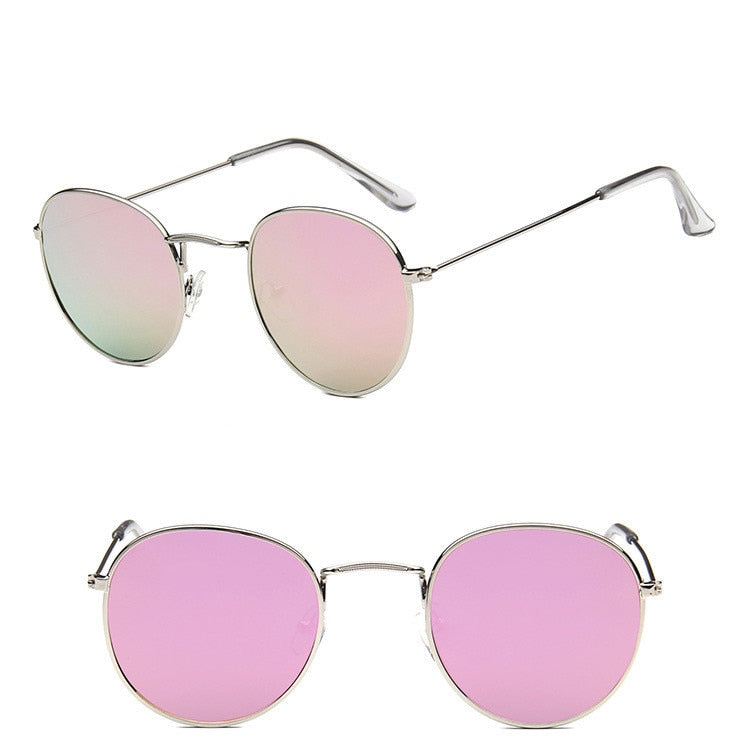Retro Round Vintage Sunglasses Happy Phoenix