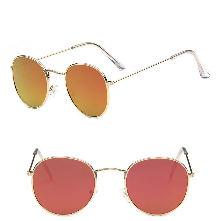Retro Round Vintage Sunglasses Happy Phoenix