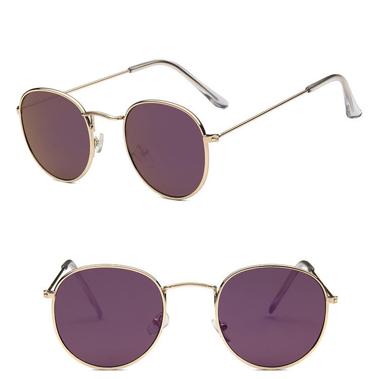 Retro Round Vintage Sunglasses Happy Phoenix